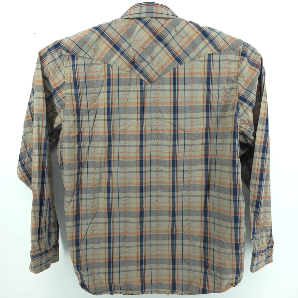 MoonShine Spirit by Brad Paisley Mens‎ XXL Plaid Western Shirt L/S Pearl Snap - Picture 6 of 9